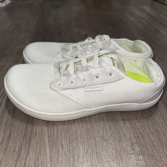 VNANV Barefoot Minimalist Walking Shoes Men's EU 39 US 6.5 Wide Toe White Mesh - Picture 3 of 7